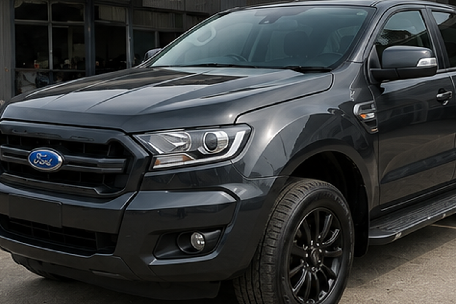 Ford Ranger after repair